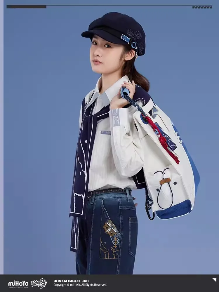 Предварительная продажа miHoYo официальный Honkai Impact 3 нефритовый рыцарь Луна шрам серия LiShuShang сумка через плечо модный косплей подарок на день рождения