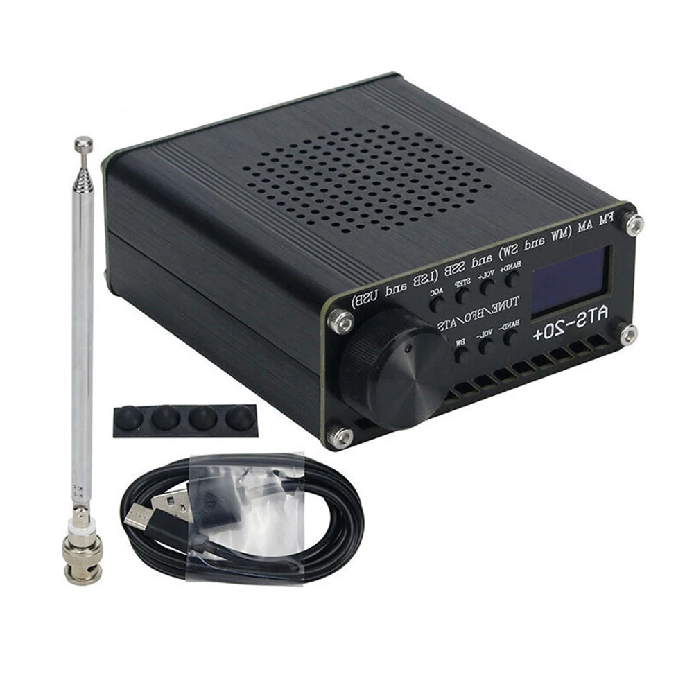 3.50*4.21*1.61 Inches ATS-20 Plus Radio 800mAh Polymer Lithium Battery Tuner Technology DAB Camping Use Home Audio