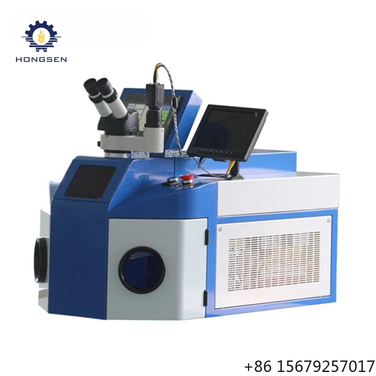 100W Mini Desktop YAG Jewellery Spot Laser Welding Machine Portable Precise Metal Welder