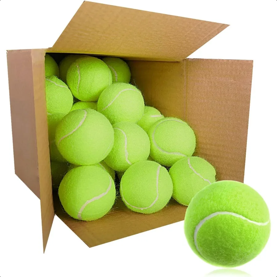 

GKK 27 упаковок теннисных мячей, тренировочный теннисный мяч, тренировочные теннисные мячи для молодежи, начинающих, домашних собак, большой высотный пла