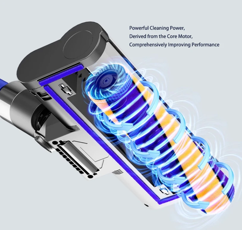 Cabezal de cepillo suave mejorado para Dyson, aspiradoras inalámbricas delgadas V6, V7, V8, V10, V11, V15, V10, V12, luz LED verde para el hogar