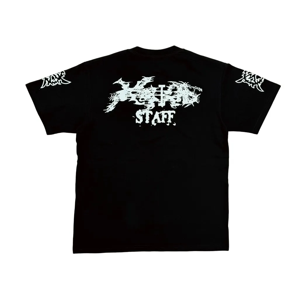 New Men Antagonist 2.0 Tour merch Kencarson Staff T Shirts T-Shirt Hip Hop Skateboard Street Cotton T-Shirts Tee Top Opium E153