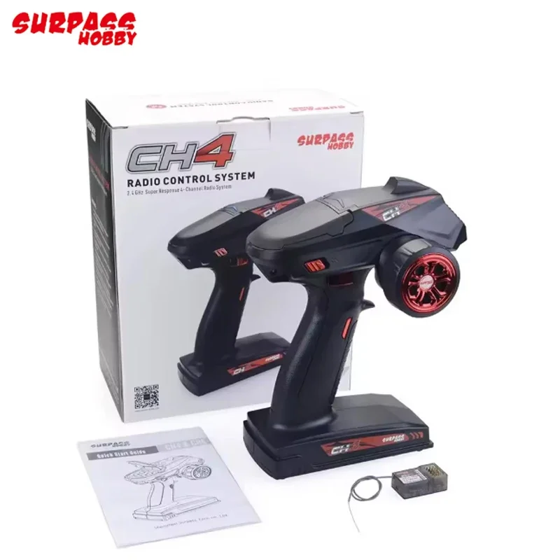 

SURPASS HOBBY 1/10 1/8 2,4G Радиопульт дистанционного управления CH4 CH6 CH5 CH6G Передатчик с приемником X6FG для RC автомобиля Лодка Гусеничный осевой