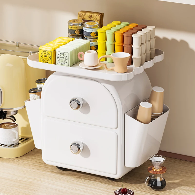 

Desktop storage box creative drawer storage cabinet dressing table surface cosmetic and skincare product storage box