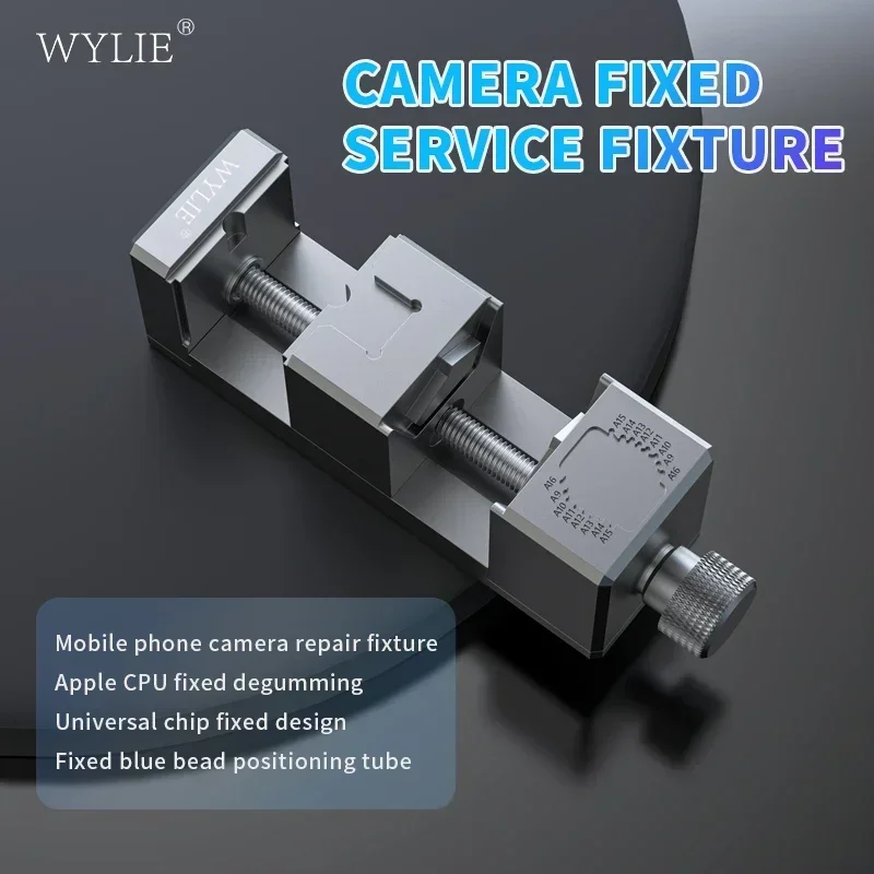 WYLIE Camera Repair Fixture For iPhone 7-15pm Chip CPU Fixed Degumming Glue Removal Tool For Phone Positioning Fix Fixture