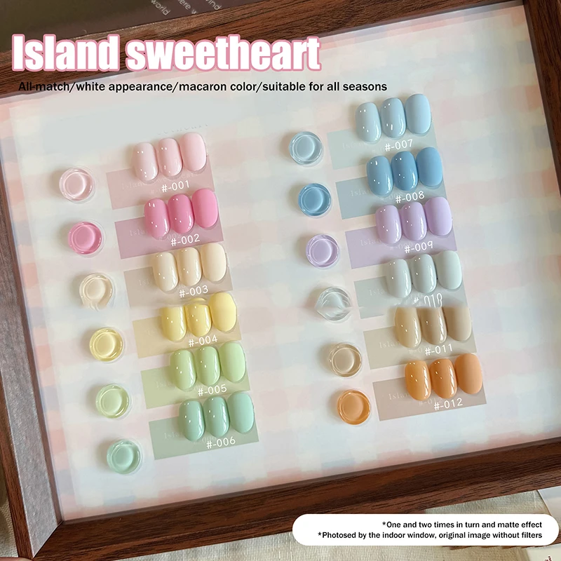 1 個 15 ミリリットルドーパミンジェルネイルポリッシュマカロンキャンディーアイス透明ネイルサロンネイルアートジェルネイル供給