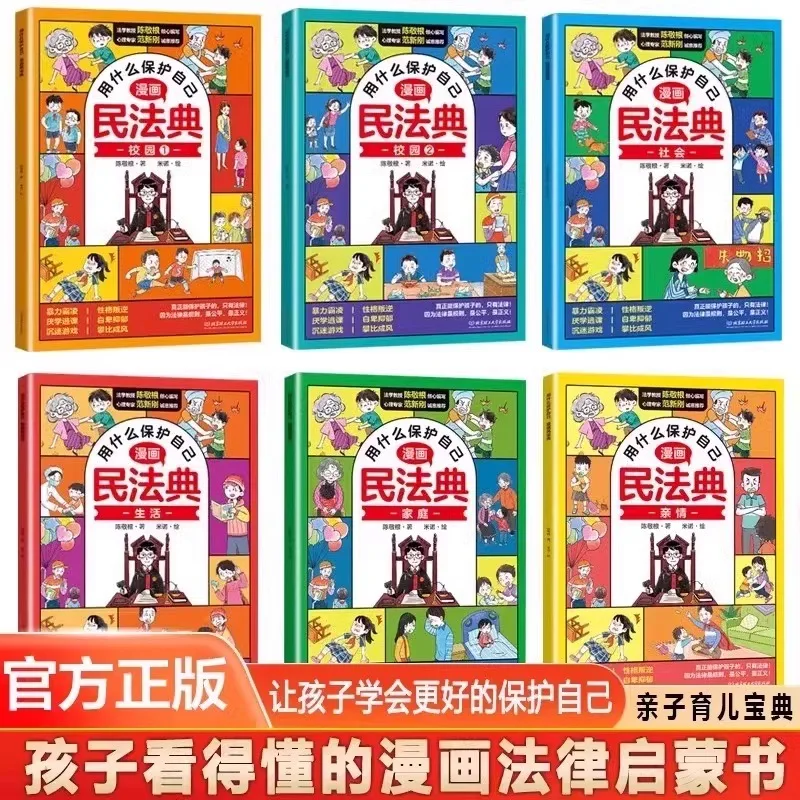What To Use To Protect Oneself? Introduction To Children's Legal Knowledge in The 6 Volumes of The Civil Code