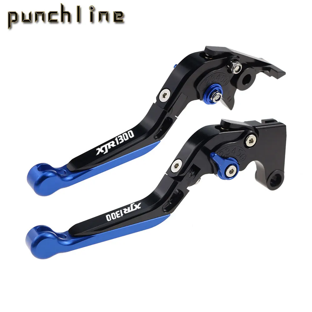 Fit For XJR 1300 Racer 2004-2016 XJR 1300 Racer CNC Accessories Folding Extendable Brake Clutch Levers Adjustable Handle Set