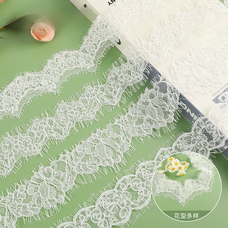 

6,5 см новые манжеты с вырезом, модные кружевные аксессуары, французская кружевная отделка для ресниц