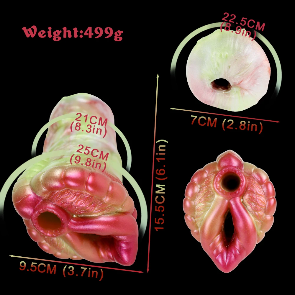 Soft Dual Channel Pocket Pusssy for Men Silicone Vagina Anal Realistic All Access Male Masturbator Sex Toys For Men Adult 18+