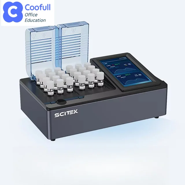 COOFULL Benchtop Dual-temperature Zone Digestion Instrument  Full-color Capacitive Touch Screen Pre-set 6 Digestion Program