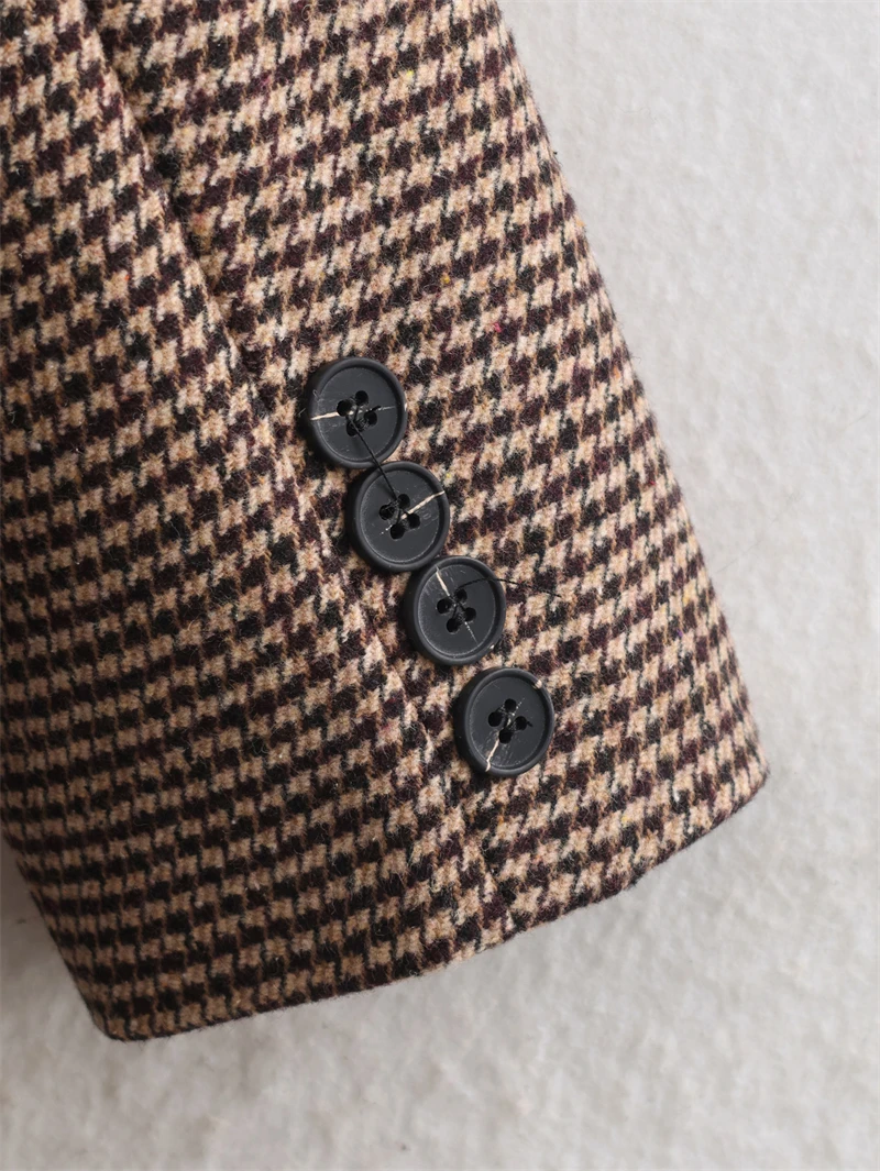 Femmes Blazer 2025 nouvelle mode mi-longue Blazer pour femmes à manches longues ajusté dames Blazer haut décontracté Chic femmes manteau