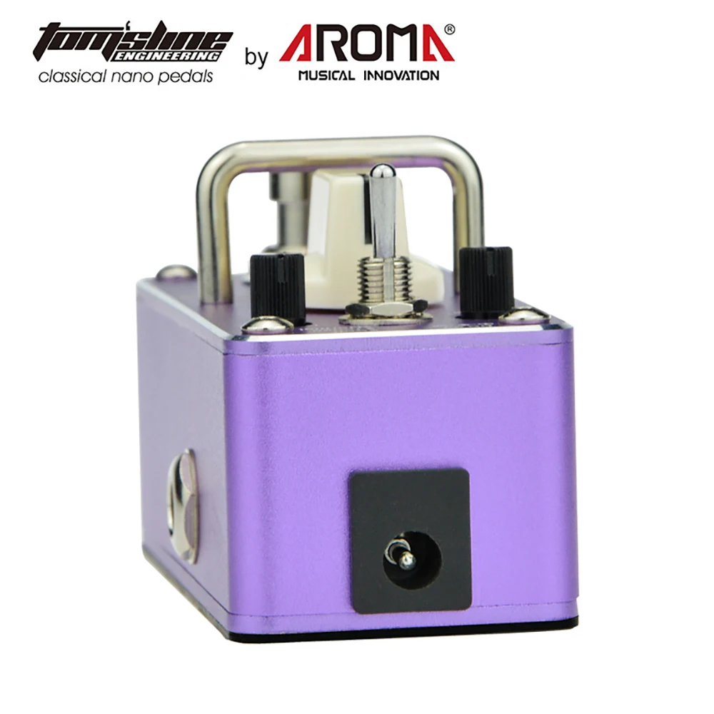 AROMA AMC-3 Guitar MANIC High Gain Distortion Effects Pedal Mini Pedal Analogue True Bypass Electric Guitar Parts Nifty Durable view 2