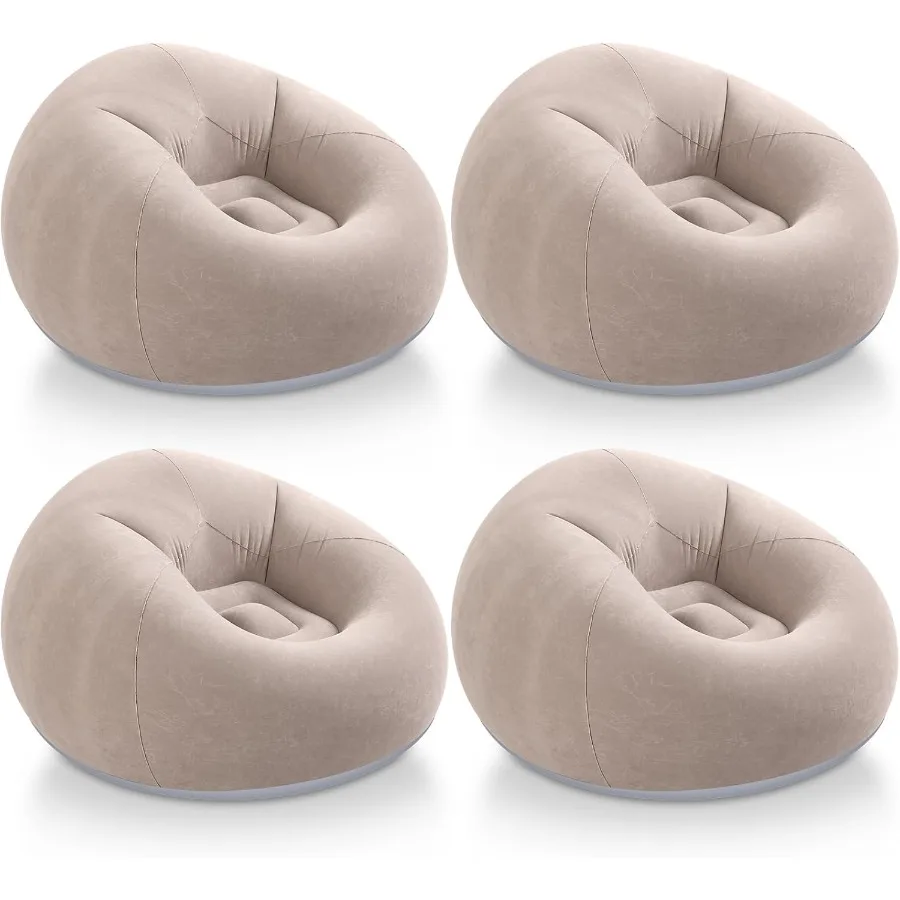 

Inflatable Bean Bag Chairs Outdoor Blow up Camping Chairs Inflatable Lazy Sofa Folding Portable Bean Bag Loungers Couch for Mov