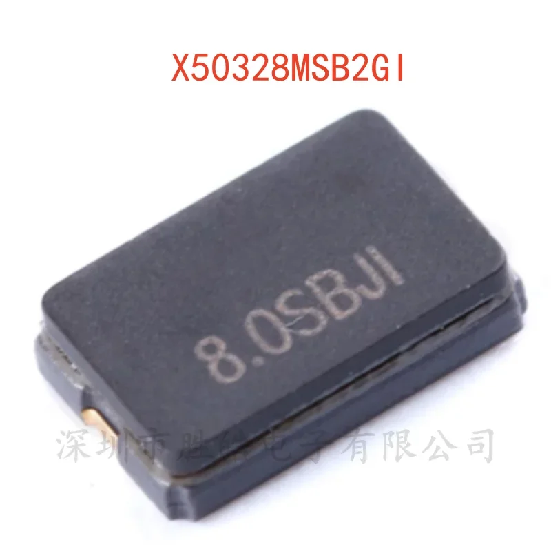 

(10PCS) NEW Passive Quartz Crystal Unit 5032_2P X50328MSB2GI 8MHz ±10PPM 20pF Crystal Oscillator Integrated Circuit