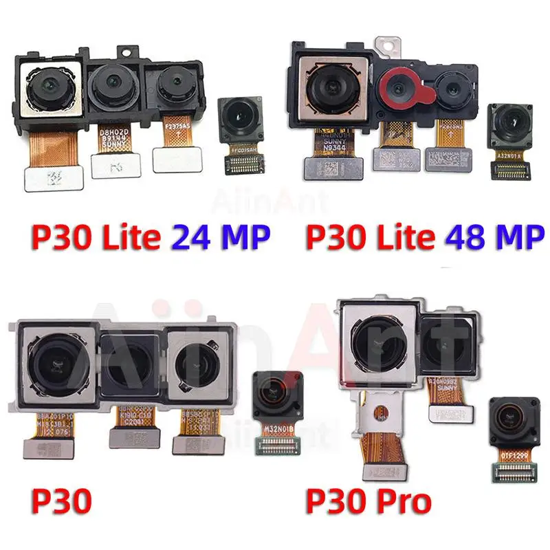 Aiinant Front Camera Rear Main Back Camera Flex Cable For Huawei P30 Lite P30 Pro Spare Parts