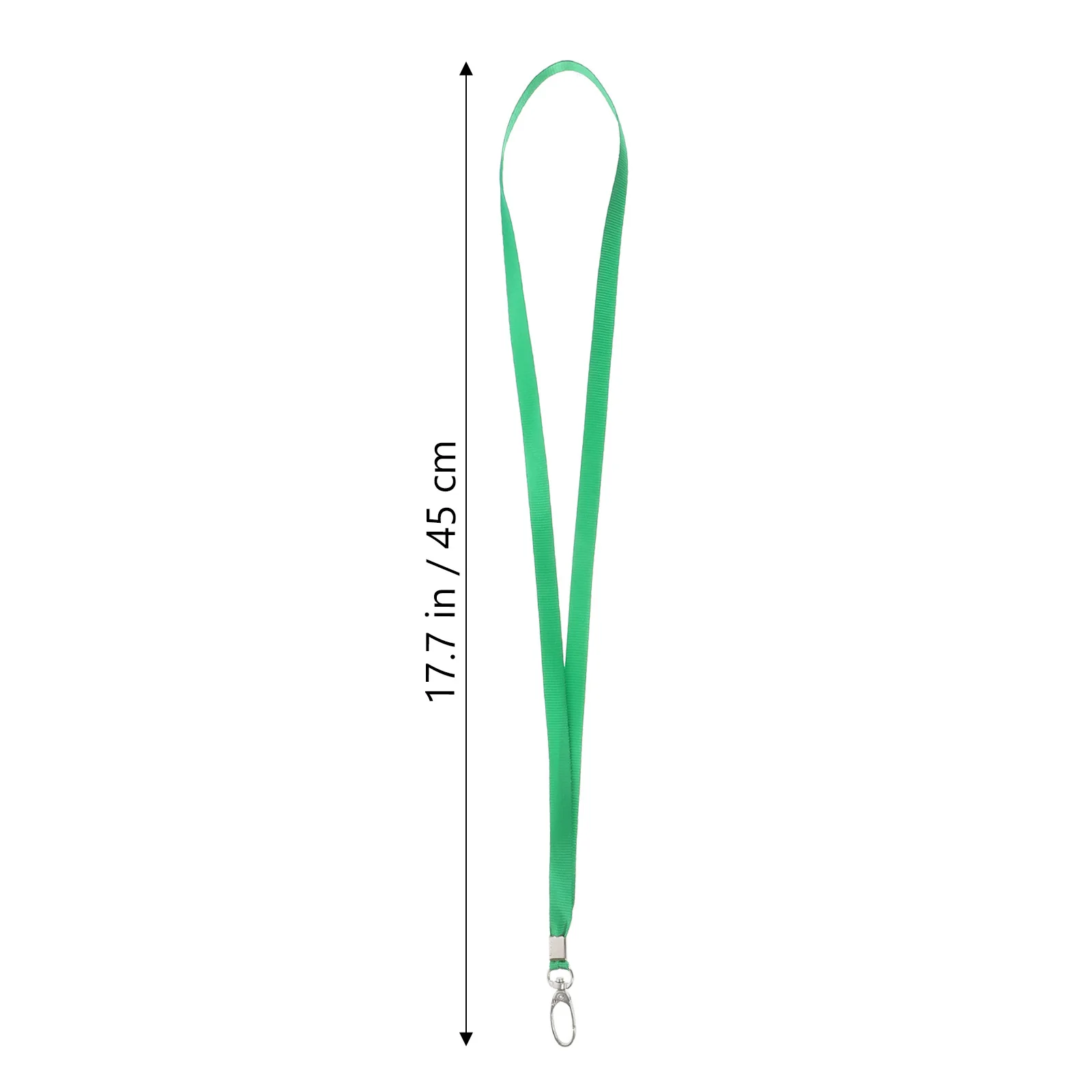 

12pcs Metal Buckle Id Lanyard Heavy Duty Chinlon Neck Strap For Badge Holder Office Key Card Multi-Function Hanging