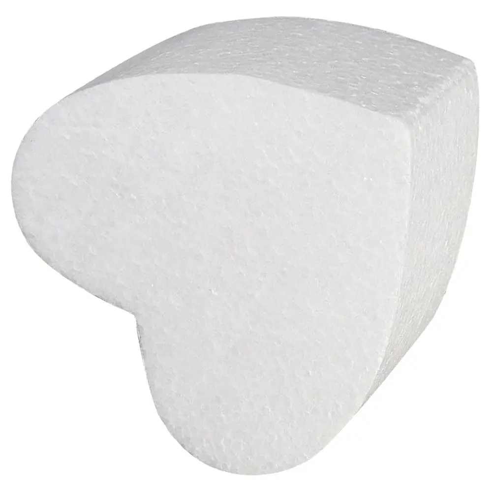 Foams Heart Cake Dummy Lightweight Creative Baking Practicing Tool Fake Cake Bakery Decor Baking Practicing Tool