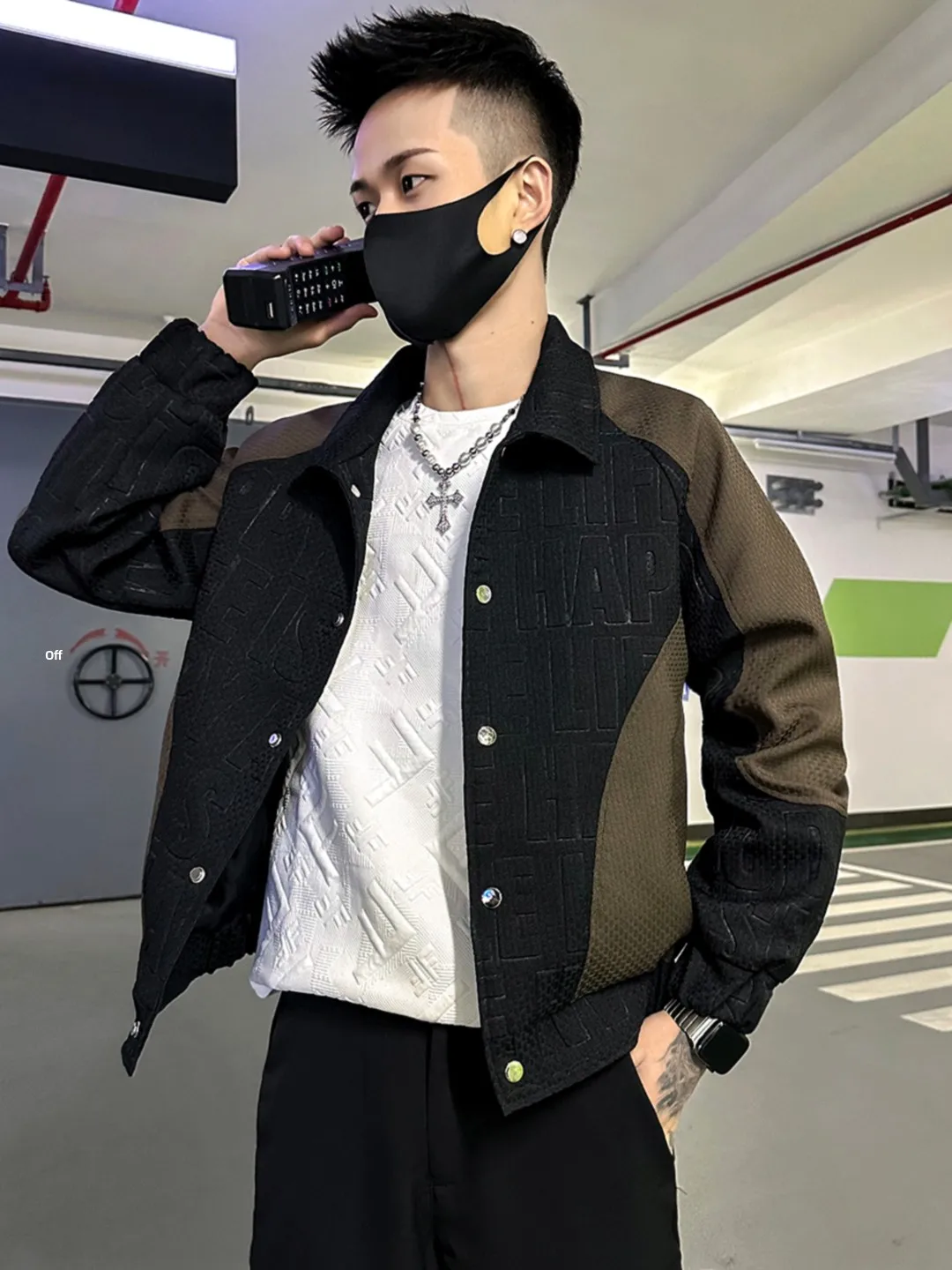 

Повседневное мужское ort Jaet Baseball irt Faionable, весенне-осеннее пальто для отдыха, новинка 2025 года, ветровое пальто без кепки