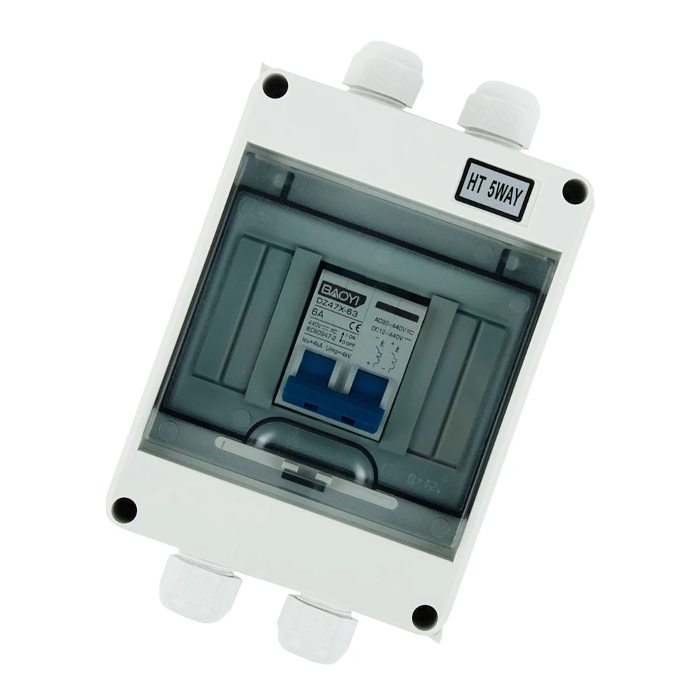 

Надежная защита от перегрузки и короткого замыкания с фотоэлектрической разъединительной коробкой Автоматический выключатель постоянного тока 440 В Изоляционный выключатель солнечной системы 6125A