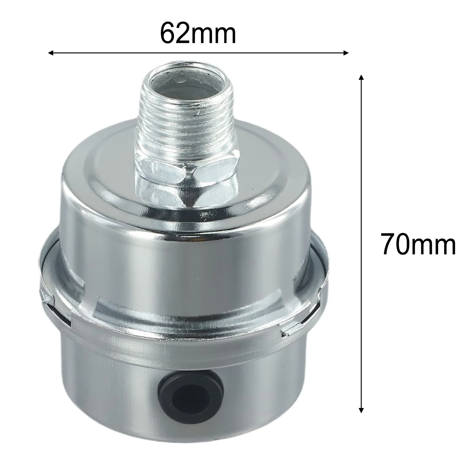 2020 جودة عالية جديد فلتر الهواء خالية من الزيت الفضة 12.5 مللي متر/16 مللي متر/20 مللي متر اكسسوارات مضخة ضاغط الهواء كفاءة عالية