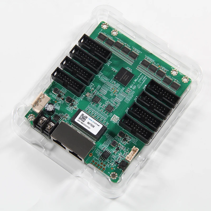 Novastar NV7508 LED Receiving Card 512*512 dots 8*HUB75 For P2 P3 P4 P5 P6 P8 P10 RGB Full Color LED Module Screen