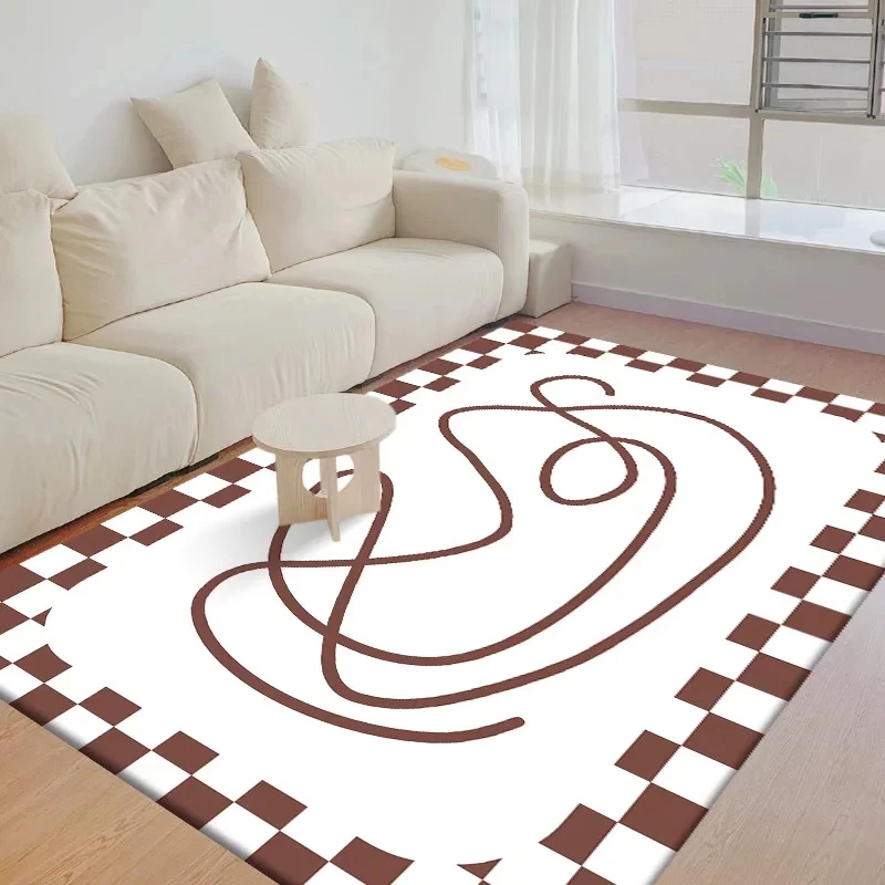 Minimalism Wind Rugs and Carpets for Home Living Room Decoration Teenager Bedroom Decor Carpet Sofa Area Rug Non-slip Floor Mats