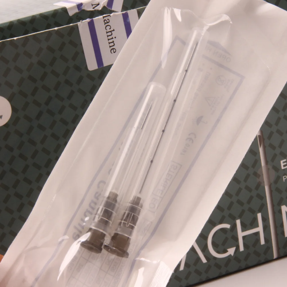 50pcs/box Disposable Blunt Tip Cannula Needle 18g 21g 22g 23g 25g 27g 30g Piercing Needles For Hypodermic Filler Injection