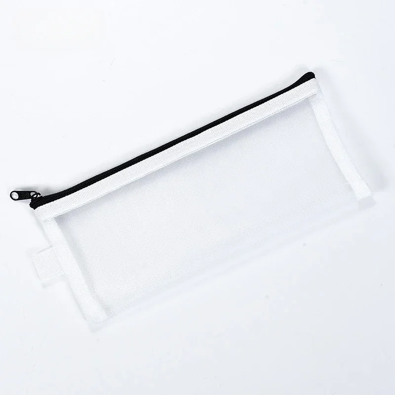 حقيبة سفر لفرش المكياج، منظم أدوات تجميل للرجال والنساء، حقيبة شبكية بسحاب لتخزين فرش المكياج وأدوات الجمال - 6