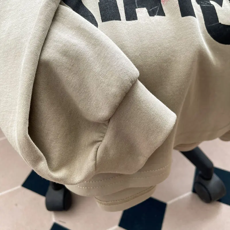 Loose Casual Cartoon Printed Round Neck Pullover Sweatshirts Female 2023 Autumn and Winter New Long Sleeve Hoodies Women