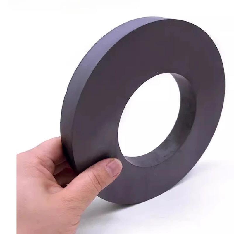 

Lot Ferrite Magnet 100*15 Hole 60 Strong Y30 Ring MAGNET Black Round Powerful Magnets 100x15-60mm