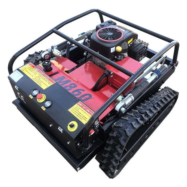 

Factory Direct Sales 800 mm Cutting Width Mini Cordless Smart Remote Control Lawn Mower