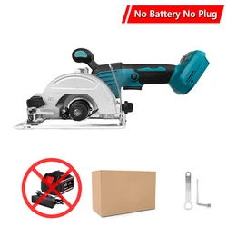 Brushless Circular Saw 125mm 5inch Cordless Electric Saw Cutting Wooden Tools for Home DIY fit Makita 18v Battery(No Battery)