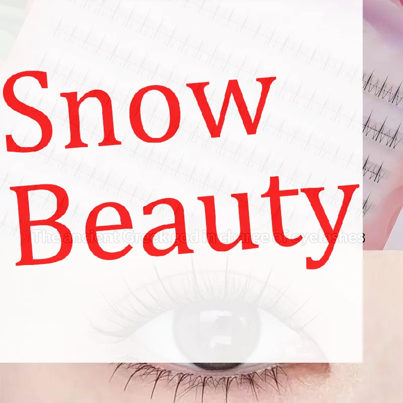 6/10Rows Under Eyelashes Extension Personal EyeLash Professional Makeup Individual Cluster Grafting Fake Lashes False Eyelashes