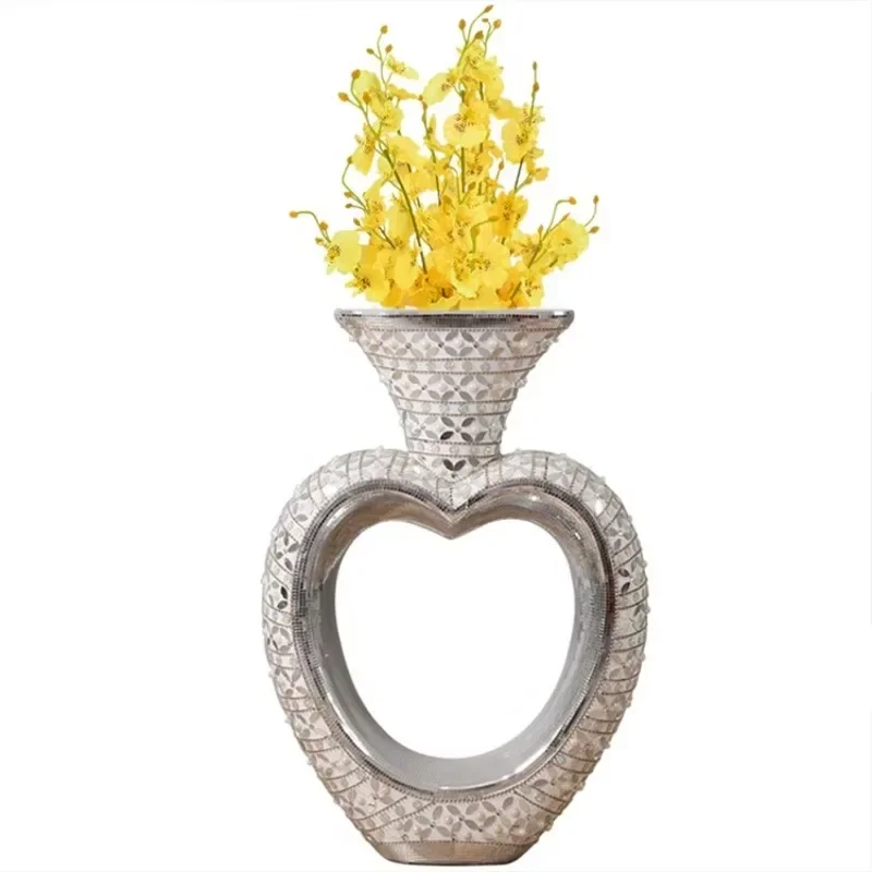 

Magnesium oxide material large tall floor center piece pillar vase flower pot bracket