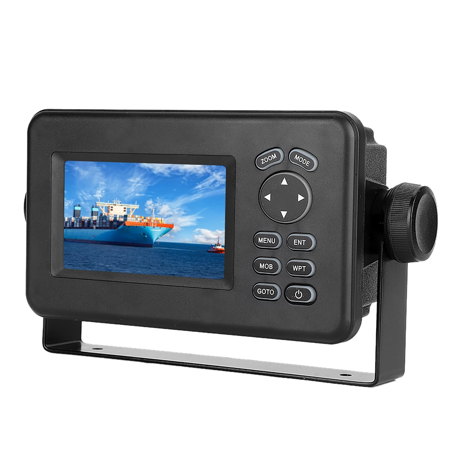 HP‑528A 4.3in Color LCD Marine GPS Navigator Alarm Locator Class B AIS Transponder Combo