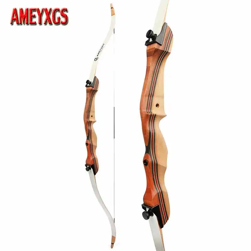 

Youth Bow Archery Recurve Bow 10-20lbs Right Hand 48/54Inch Maple Laminate Bow for Adults Begin Training Target Practice