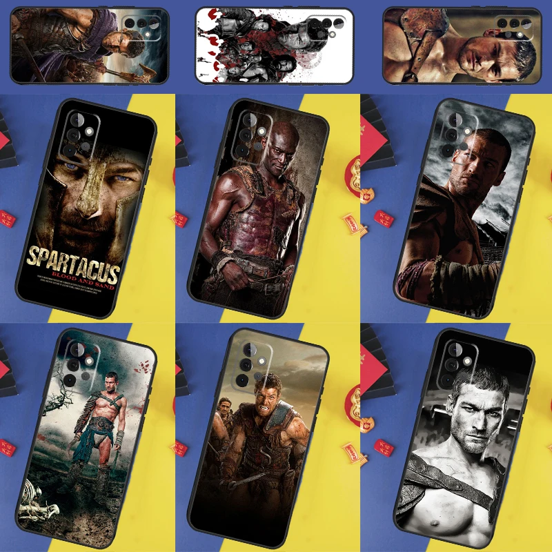 Spartacus Blut-und Sand gehäuse für Samsung Galaxy A54 A34 A14 A52 A72 A42 A32 A22 A12 A13 A33 A53 A50 A51 A71 Abdeckung