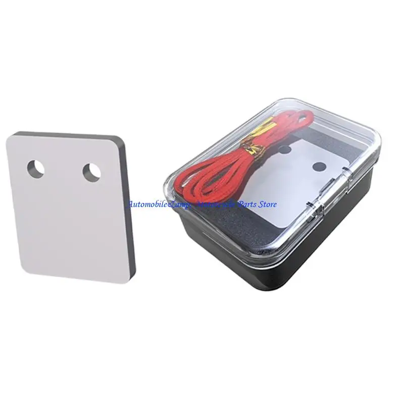 H7BD Premium Automotive Paint Correction Instrument Double Sided Scraper For Eliminating Dust Nibs And Overspray Marks