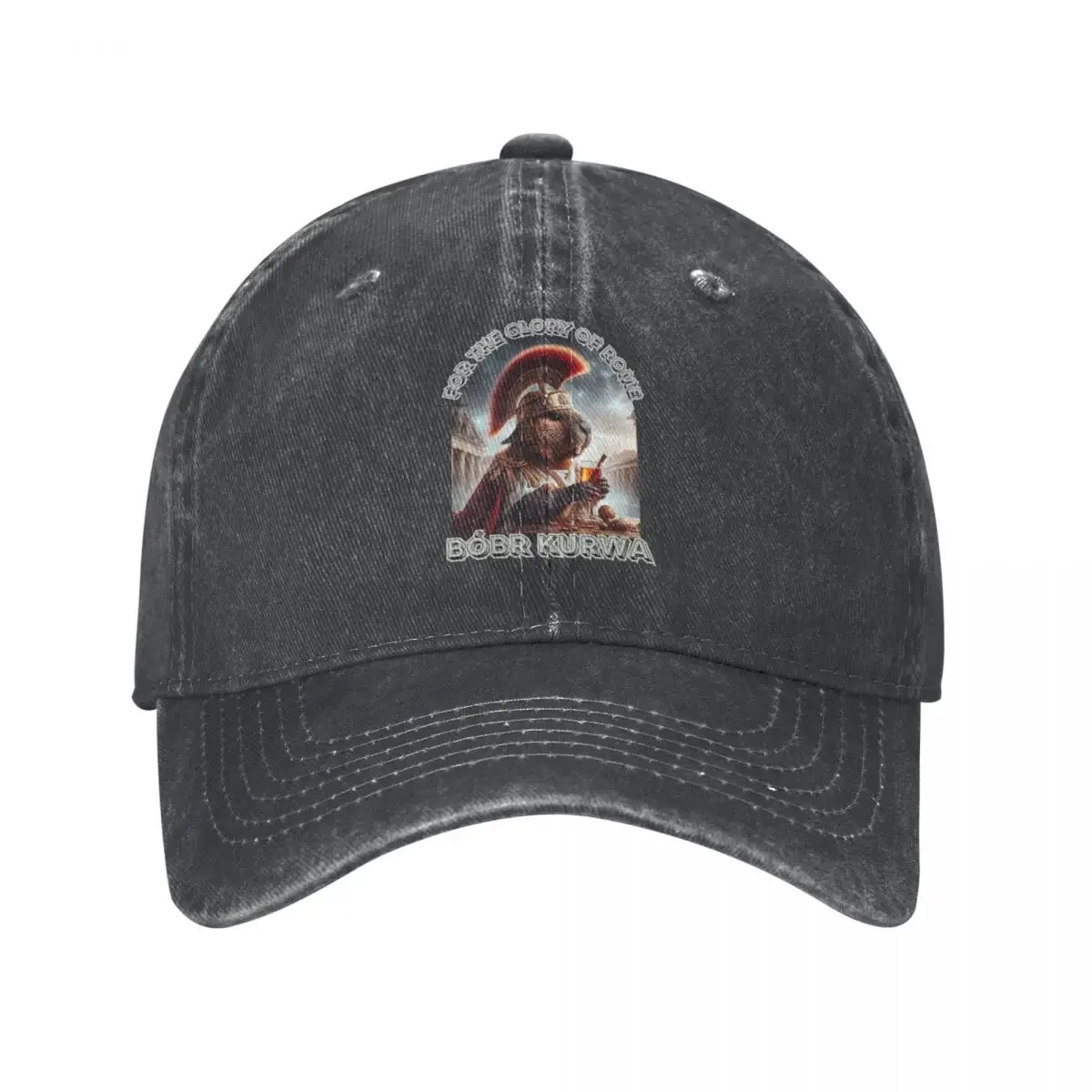 Bobr Kurwa Gladiator Thinking About The Roman Empire Men Women Baseball Caps Distressed Cotton Hats Cap Outdoor Snapback Cap