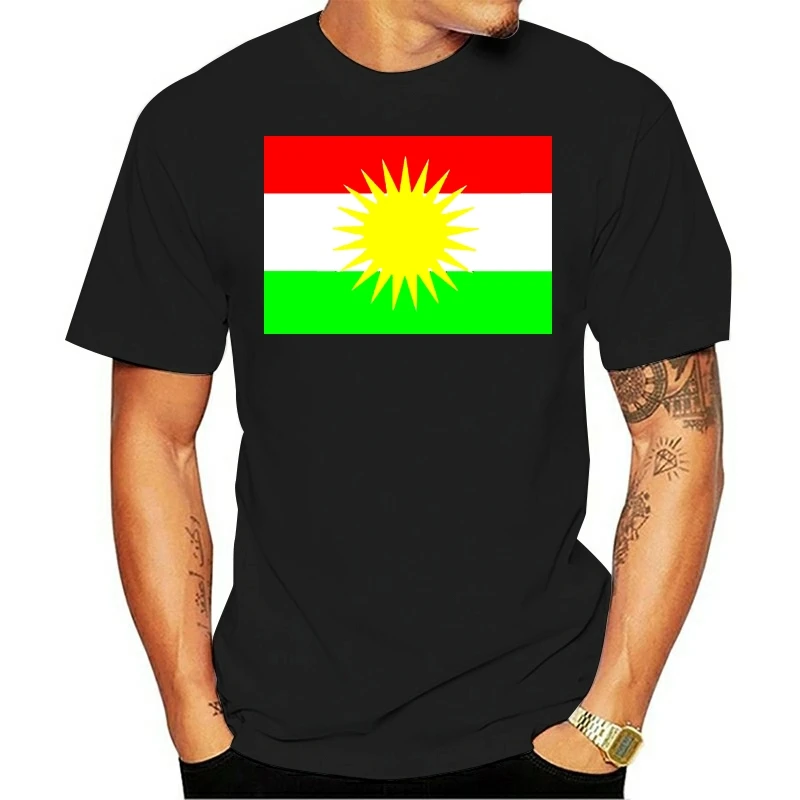 Men Funy T-shirt Kurdistan Flag T Shirt Flag Kurdish Grunge Design Shirt Vintage Flag Tee tshirs Women T Shirt