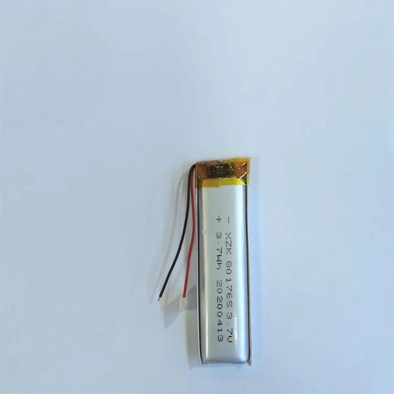 3.7V Polymer Lithium Battery 801765 1000mAh, for adult products and Bluetooth devices