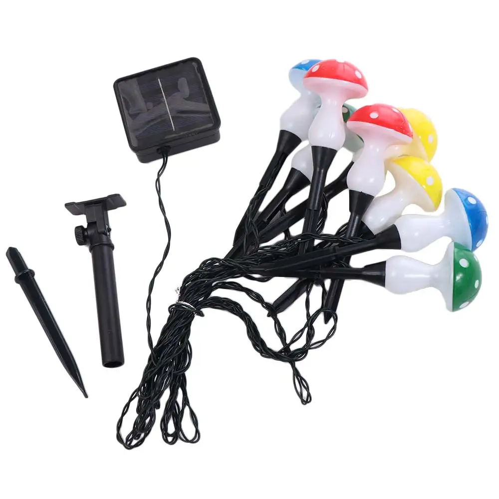 8 Head Solar Mushro…