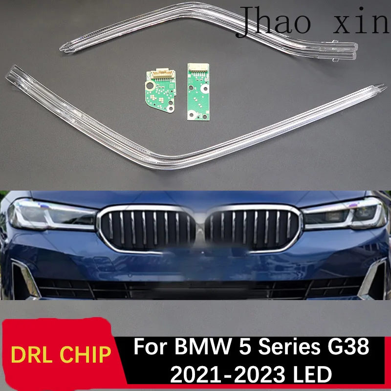 

Модуль балласта для белых светодиодных фар BMW 5 серии G30 G38 2021-2023, плата LED Angel Eye, плата управления дневными ходовыми огнями (ДХО), чип-лампа