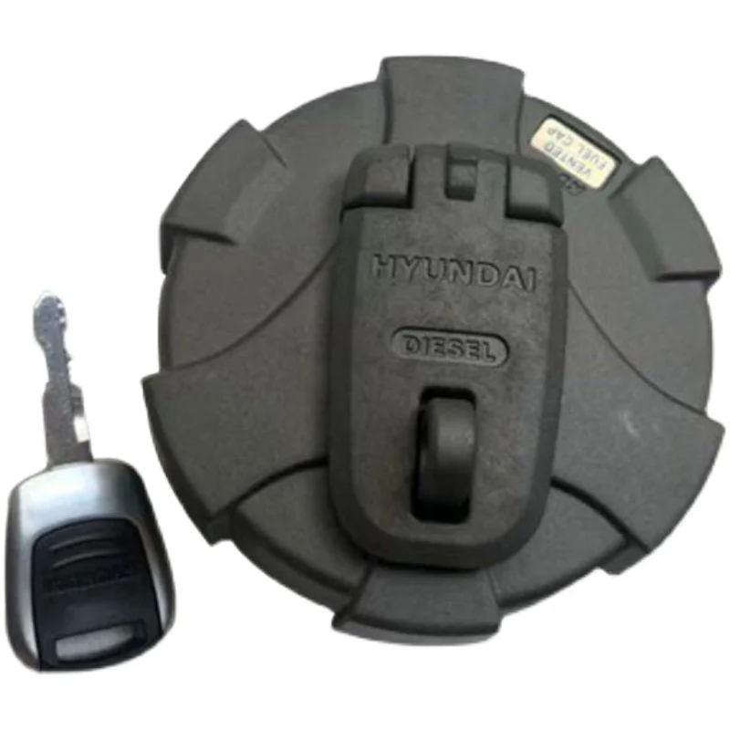 

R-9 Fuel Cover Diesel Cap For Hyundai Excavator Loader New Machine 32M9-02130 with 1 Key