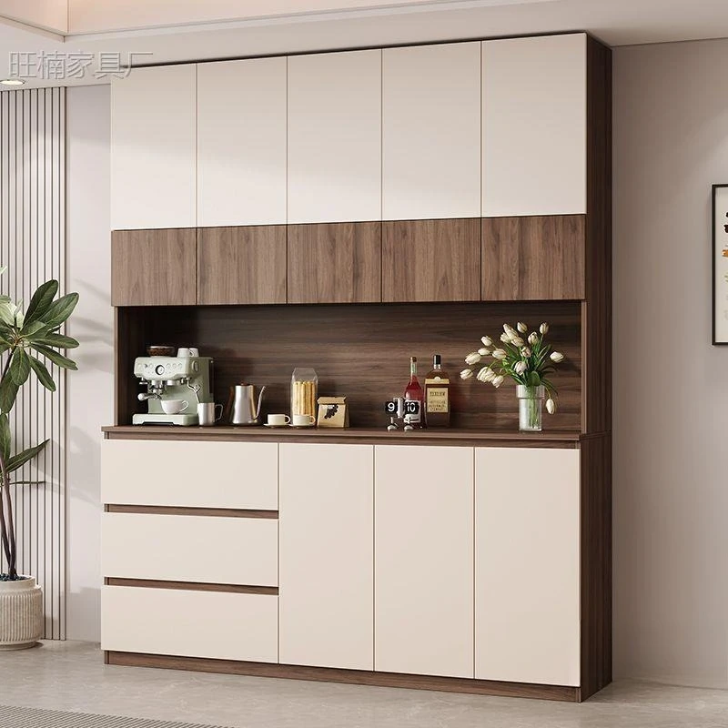 Side  against the wall, entrance integrated locker, antique storage, living room tea cabinet, multi-functional side