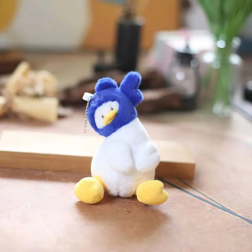 أزياء الكرتون بطة صفراء المفاتيح الحيوانات لينة رقيق الحيوان لطيف الإبداعية بطة حقيبة قلادة #3