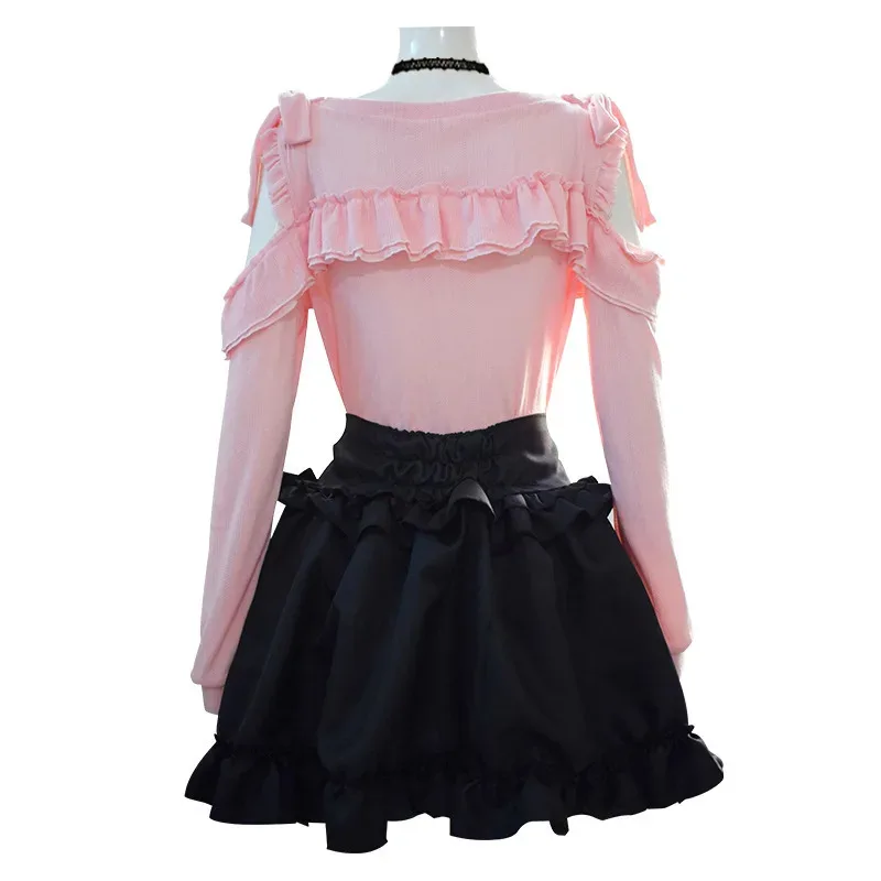 Anime PJSK Project Sekai colorido escenario Shinonome Ena uniforme Casual fiesta juego de rol disfraz conjunto completo yj