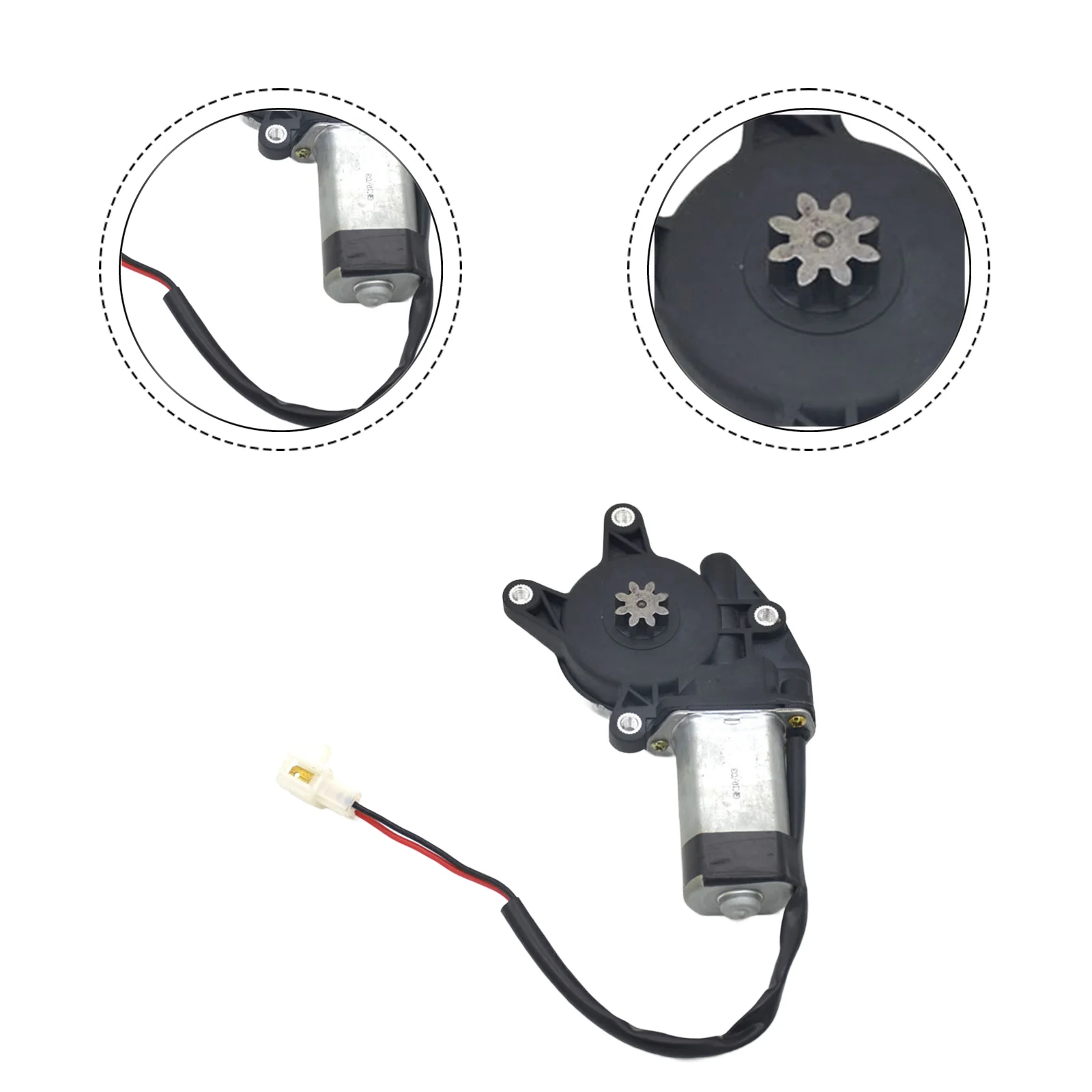 Motor de ventana eléctrica de coche para vehículos Chevrolet y Isuzu: lado izquierdo del conductor nuevo Motor de elevación de ventana eléctrica del conductor delantero