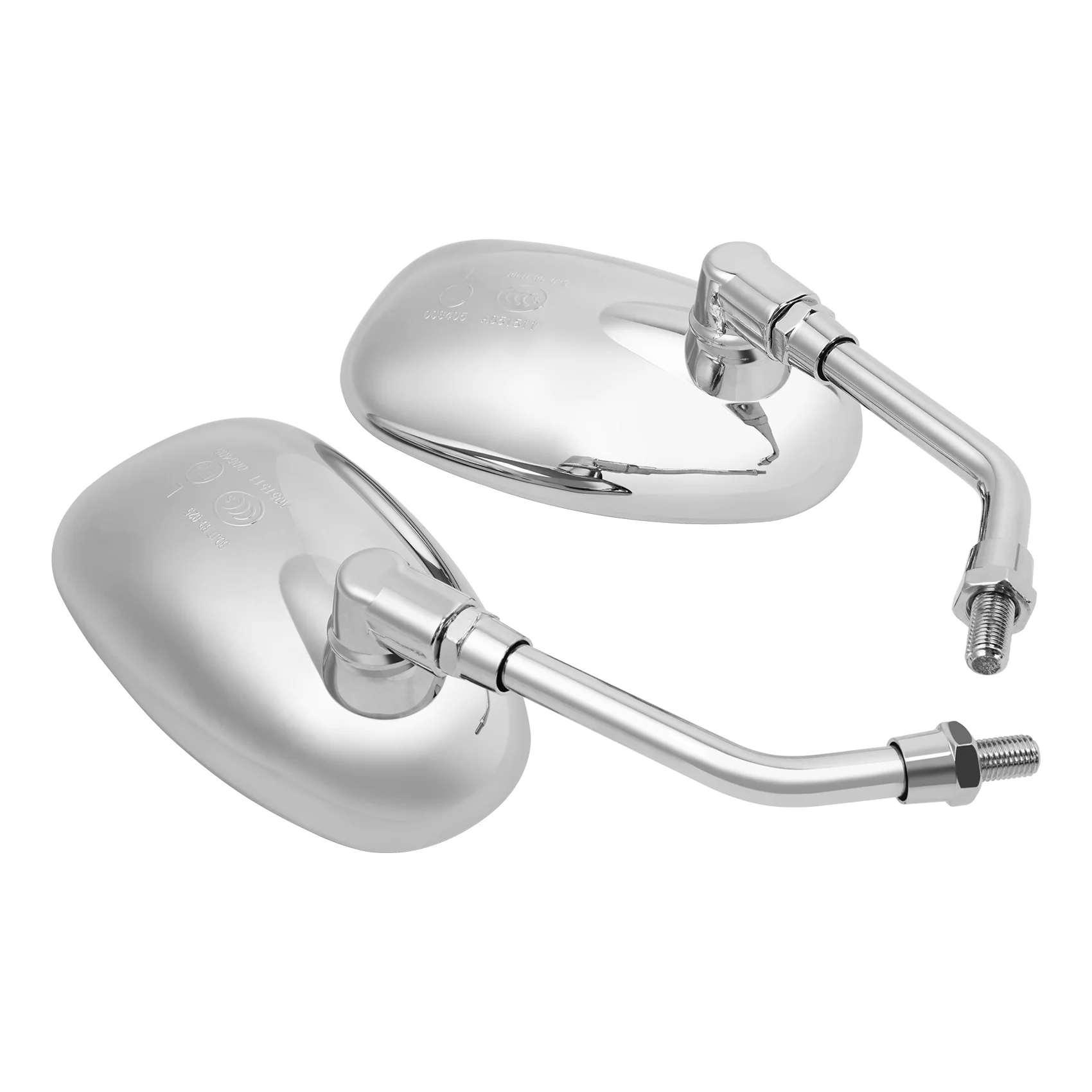 Motorcycle Mirrors For Kawasaki VN 2000 Vulcan VN1600 VN1500 VN900 VN800 VN400 SUZUKI GSX1300BK GSR400 GSR600 SFV650 10mm